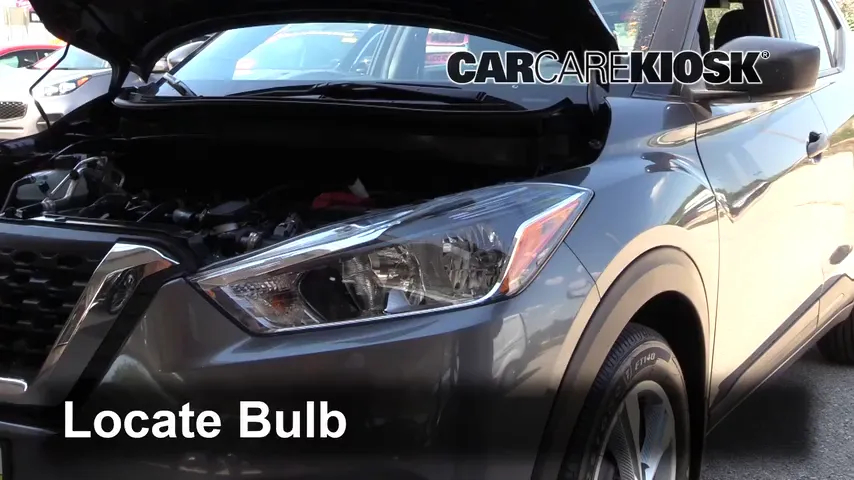2019 Nissan Kicks S 1.6L 4 Cyl. Lights Highbeam (replace bulb)
